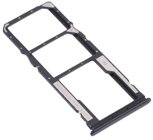 Desconocido Bandeja SIM para XIAOMI REDMI 10 Adaptador Tarjeta Lateral Gris Carbon Negro