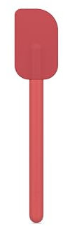 Mepal - Teigschaber klein Chef it - Beweglich für einfaches Schaben - Mikrowellen- und Spülmaschinengeeignet - Hitzebeständiges Silikon: bis zu 250°C - Backzubehör - 20,5 cm - Coral