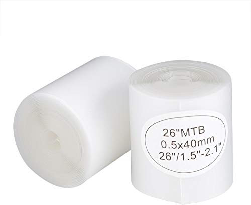 V GEBY Fahrradschlauch Nylon Fahrrad Anti-Pannenband Reifen Mountainbike Schutz Pad Liner Fahrrad Reifen Felgenband(26“)