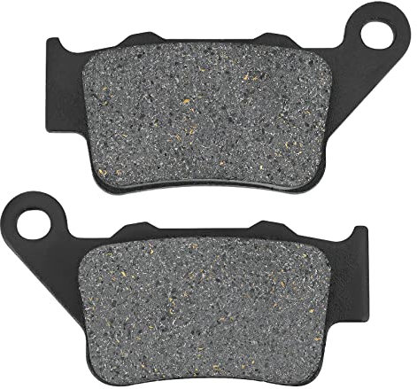 AHL 1 Paar Hinten Bremsbeläge für yamaha WR 125 R 2009-2015 / yamaha WR 125 X (Supermoto) 2009-2018 / yamaha WR 250 RX/RY(32D1/3) 2008-2010 / yamaha WR 250 XX/XY(Supermoto)(32D2/4) 2008-2010