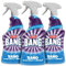 Cillit Bang Baño Ultra brillo, potente limpiador para el baño, formato spray - Pack de 3 x 750 ml, El embalaje puede variar
