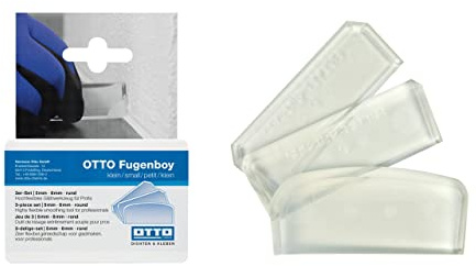 Assortiment Otto-Chemie : extracteur de presse à main, lisseur à lisser, coupe-cartouche pour joints en silicone et acrylique (Fugenboy petit)
