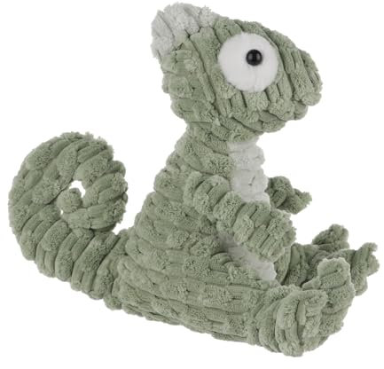 Apricot Lamb Chamäleon Plüschtiere für Kinder, weiche niedliche Kuscheltier für Baby Mädchen und Jungen, Flauschige Chamäleon Grün 20 cm