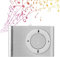 ZenithAur Lettore musicale portatile MP3, lettore MP3 digitale sportivo con mini clip posteriore con memoria da 8 GB, auricolare e cavo USB inclusi (Silver)