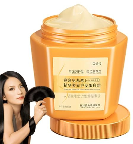 Crème Protéinée Nourrissante De Luxe Aux Acides Aminés, 500 Ml, Après-shampooing Réparateur Hydratant Aux Acides Aminés, Hydratant En Profondeur Pour La Plupart Des Types De Cheveux