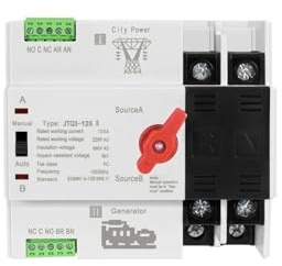 Interruttore di trasferimento automatico Mini formato 2P 100A 220V Interruttore di commutazione