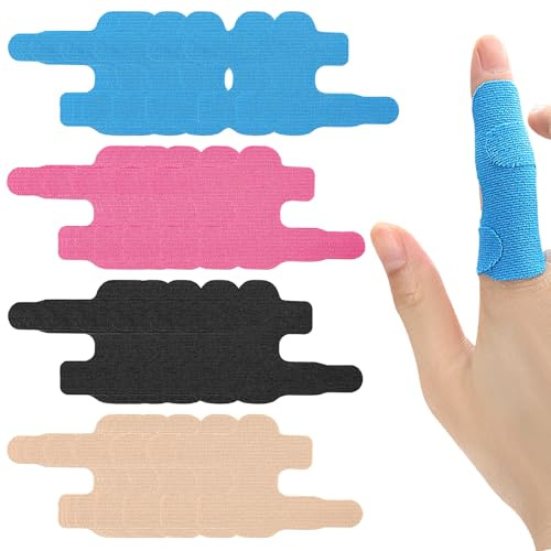 36 Piezas Cinta Para Dedos, Elástico Autoadhesivo Precortadas Vendaje Precortado Para Mejorar La Estabilidad Articular, Para Artritis, Esguinces Y Articulaciones Inflamadas