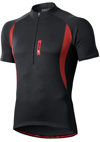 MEETWEE Magliette Ciclismo Uomo, Maglia Ciclismo Maniche Corte/Lunghe Abbigliamento Mountain Bike Maglia