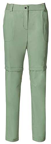 VAUDE Vandringsbyxor, dam, Farley stretch zip-off byxor II, vattenavvisande zip-off vandringsbyxor, bekväma stretch vandringsbyxor – slitstarka och snabbtorkande
