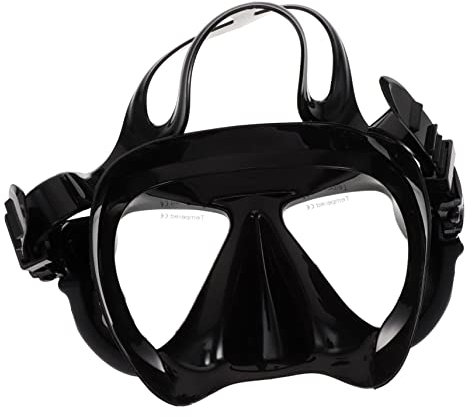 WESIEVYA 1 Satz Schnorchelmaske Tragbare Schnorchelausrüstung Taucherbrille Schnorcheln Schnorchelgerät Schwimmmasken Leicht Atmende Unterwasserausrüstung Tauchausrüstung Black Kieselgel