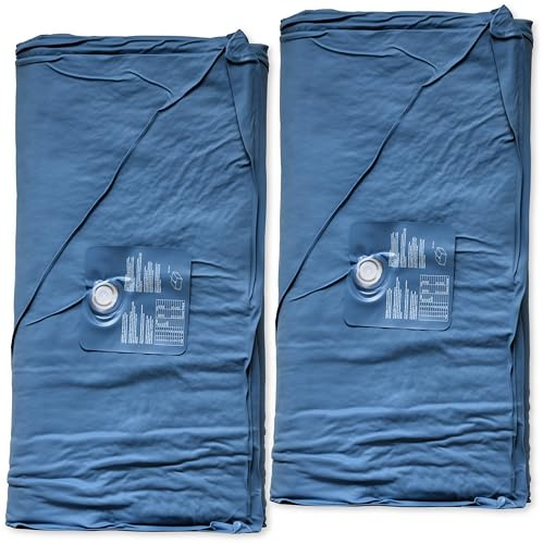 AQUA ROYAL Wasserbetten Matratzen Softside DUAL - Zwei Wasserkerne (beide Seiten) für 200x220 cm Wasserbett ohne Beruhigung F0