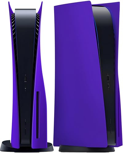 Joso Piastra frontale per PS5 Disc Edition, custodia di ricambio antigraffio e antipolvere, copertura adatta per console PS5 (CD-ROM), piastre per accessori PS5, facile installazione