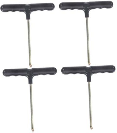 DECOMELODY 4stücke Trampolinfeder Werkzeug Universelle Federzieh-Haken Für Einfache Montage Und Austausch Von Trampolinfedern Robuste Kunststoffgriffe Praktische Trampolin Zubehörteile