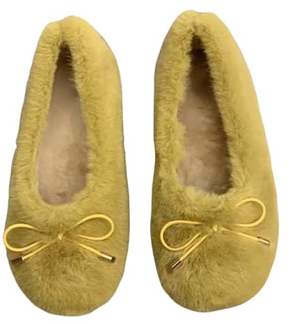 Pantuflas de peluche para mujer, suaves cerradas por delante, peludas, chanclas de peluche para el invierno, cálidas, zapatillas de casa para invitados, lavables, silenciosas, slippers de dormitorio
