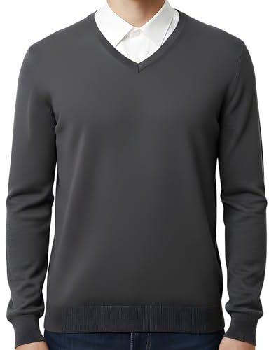 Maglifilo Maglione Uomo Invernale 50% Lana Merino – Maglione Uomo Morbido | e Caldo Adatto Anche alla Primavera, Girocollo Classico – Stile Elegante e Versatile – Idea Regalo con Scatola