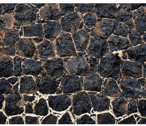 murando - Vlies Fototapete Steinwand 450x315 cm - Foto Tapete Schlafzimmer Wohnzimmer Moderne Vliestapete XXL Wandtapete Motivtapeten Bildtapete 3d Effekt Wand Dekoration - Steine f-A-0526-a-b