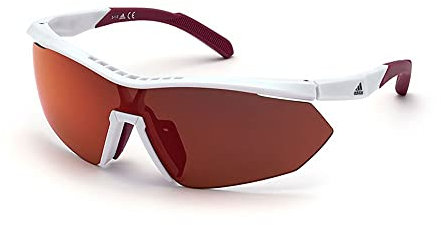 adidas Women's Sp0016 Sonnenbrille, Weiß, One Size