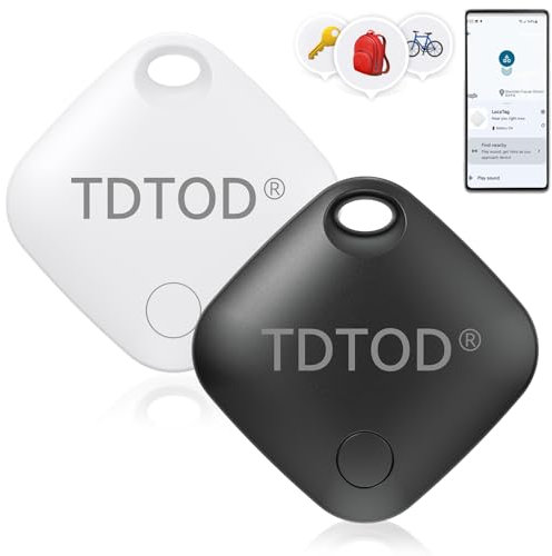 Airtag Android,Smart Tracker Tag Localizzatore GPS per Android Funziona con Google Dov'è App Bluetooth Tracker Compatibile con Trova dispositivo (Solo Android) Localizzatore Chiavi per Chiavi/Bagagli