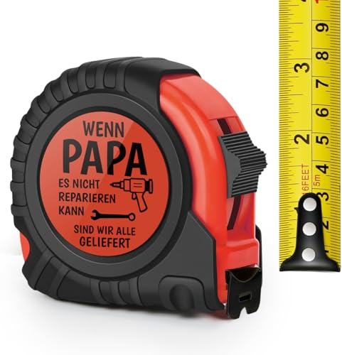 Måttband måttmått för pappa-orange