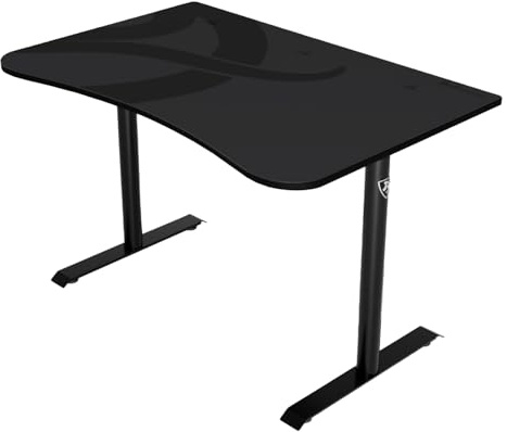 Arena Fratello Gaming Table/Desk with Full Surface Mousepad and Easy Cable Management - Based on our Arena Desk, ranked as one of the best gaming desks on the market by IGN.com - Pure Black