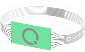 Quantares Braccialetto Life 2.0 - Dispositivo per Il riequilibrio posturale, Durata 4 Mesi (Argento)