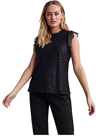PIECES Pcolline Sl Lace Top Noos