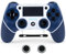DuLingKer Wireless Controller Kompatibel für PS4/Pro/Slim, Bluetooth Gaming Controller mit Vibration Funktion, 6-Achsen-Gyro, Turbo, 1000mAh Akku, Audio, Game Controller Kompatibel mit PS4