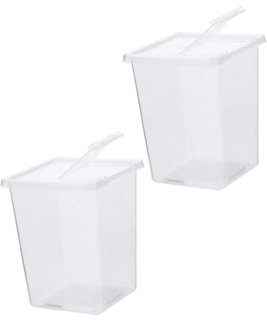 BUGUUYO 2stücke Zuchtbox Für Reptilien Futterbehälter Mini-Container Für Terrarium Belüftet Für Eidechsen Schildkröten Spinnen Und Andere Kleintiere