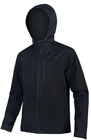 Endura Windchill Herren-Fahrradjacke, Schwarz, Größe L