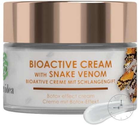 Green idea - Schlangengift Anti-Falten-Creme - Botox-Effekt - Anti-Falten-Behandlung - Unterstützt die Hautstraffung - Beugt der Hautalterung vor - Straffende Creme - Nicht fettend 50 ml (1)