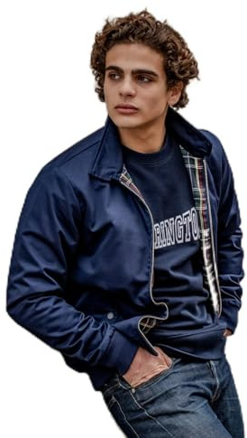 Harrington Giacca originale indaco, blu, L