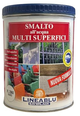Smalto all’acqua MULTI SUPERFICI Linea Blu Sayerlack HL 2060 750ml