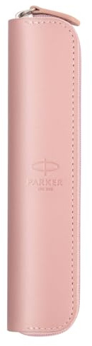 Parker 2186242 Original läderrosa fodral för 1 eller 2 pennor