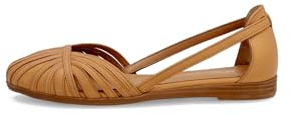 Frau - Ballerina ragnetto in Pelle con Listini Sottili