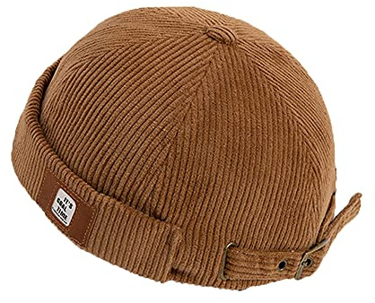 YAMEE Keps herr hatt dam dockarkeps unisex dockningsmössa hamnmössa sjömansmössa herrhatt bikerkeps hatt vandringsmössa sjömanskeps (kepsens omkrets: 56–58 cm), DZM92/khaki, one size