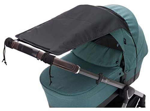 fillikid Sonnenschutz Easy für Kinderwagen schwarz melange
