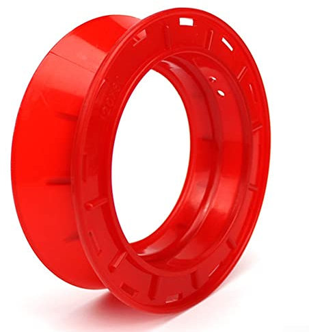 SPORTARC Angelschnur, Spiralplatte, Griff, Drahtwicklung, Handrolle, 120 x 80 mm, zufällige Farbe