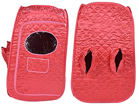 Tenda per Sauna a Vapore Portatile Pieghevole, Spa Personale Domestica per Tutto Il Corpo 115 X 71 Cm, Tenda da Sauna Impermeabile Compatta per Casa/Salute/Relax/Anti-Fatica