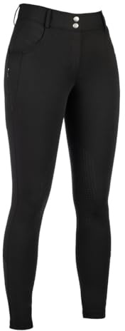 HKM dam Byxor Ari Mid Rise Silicone Knee Patch