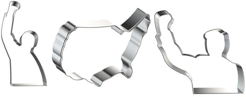 GXHUANG American Map Shape Cookie Cutter Set - 3 Pieces