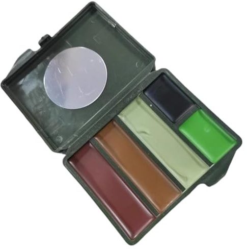 Yianyal Jagd Gesichtsfarbe, Gesichtsfarbe Camouflage Gesichtsfarbe | Jagd Make-up Farbe | Kompakte Camouflage Verdeckungsfarbe für Jagd, Paintball