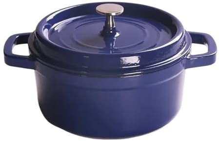 Mini emaljerad soppgryta 14 cm – lila spishäll matlagning för te och soppor, under 1 liter, hållbar, elegant köksaccessoar för hemmakockar