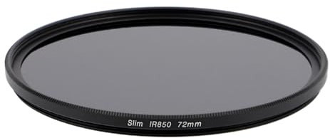 850 nm IR Filtro a infrarossi – Fotografia a infrarossi Extreme per fotocamera e obiettivo 72 mm