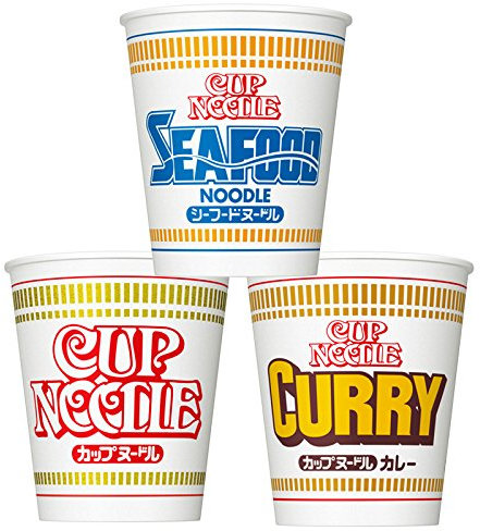 Nissin Japanese Cup Noodles Ramen Seafood Curry Soy Sauce 10pcs Set Japan Noodles