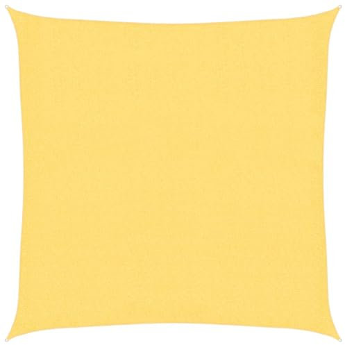 vidaXL Sonnensegel UV-Schutz HDPE Quadratisch 2x2m Beige Sonnendach Windschutz