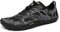 SAGUARO Barfußschuhe Damen Herren Zehenschuhe Traillaufschuhe Weich Bequem Barfussschuhe Fitnessschuhe Männer Frauen Trainingsschuhe für Joggen Laufen Wandern, Ebenholz Schwarz, 42 EU