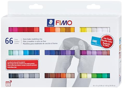 Fimo Professional Soft Polymer Clay 66/Pkg-Assorted