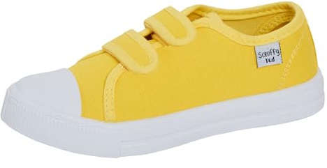 Scarpe in tela per bambini, unisex, facili da allacciare, scarpe casual