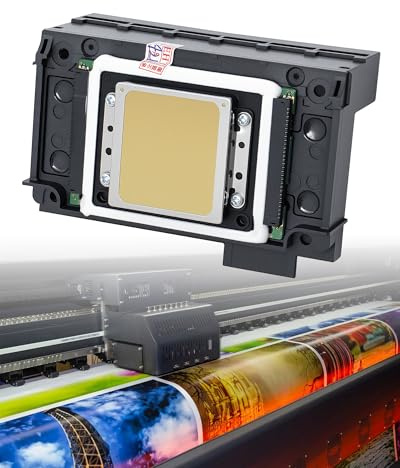 New XP600 Printhead, Print Head Replacement for XP600 XP601 XP510 UV & DTF Printer, 6 Color Printhead High-Precision Inkjet, Quick Install, Restore Optimal Printing Performance Full Inspection