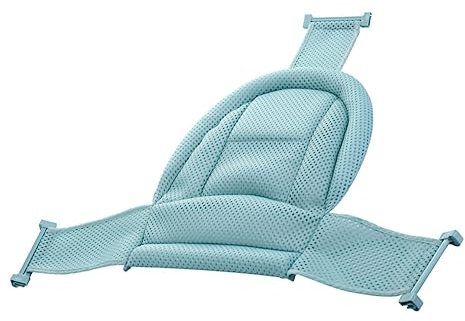 SUPVOX Almohadilla Antideslizante Para Bañera Niño Niña Con Transpirable Asiento Acolchado Ajustable Para Recién Nacidos y Baño Seguro Casa Soporte Cómodo y Duradero Verde